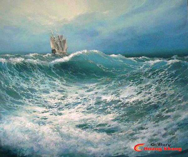 Tranh Thuyền Bườm